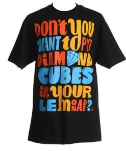 Music Parra X Stones Throw - Crystal Lite Men's Shirt, Black