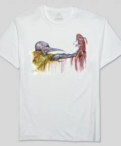 Upper Playground - Alex Pardee The Gift Men's Shirt, White