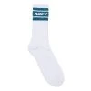 OBEY - Cooper II Socks, White/Deep Ocean Mens