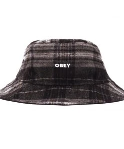 OBEY - Sam Reversible Bucket Hat, Black Multi