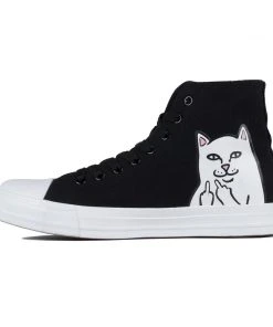 RIPNDIP - Lord Nermal High Top Shoes, Black Mens