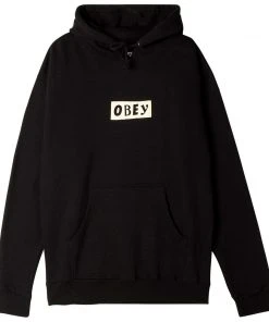 OBEY X Sex Pistols Never Mind Obedience Men's Hoodie, Black