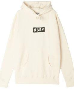 OBEY X Sex Pistols Never Mind Obedience Men's Hoodie, Bone Mens