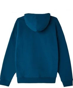 OBEY - Regal Pullover Men's Hoodie, Deep Ocean