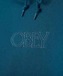 OBEY - Regal Pullover Men's Hoodie, Deep Ocean 9 OBEY - Regal Pullover Men's Hoodie, Deep Ocean