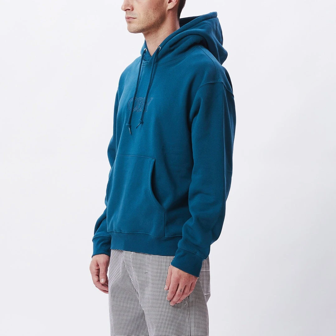 OBEY - Regal Pullover Men's Hoodie, Deep Ocean 5 OBEY - Regal Pullover Men's Hoodie, Deep Ocean
