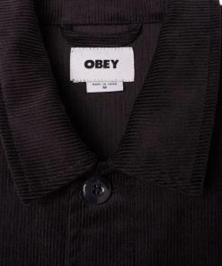 OBEY - Marquee Men's Shirt Jacket, Dark Springs
