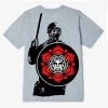 OBEY - Riot Cop Peace Shield Men's Classic Tee, Heather Grey Mens