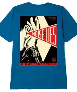 Mens OBEY - Gimme Some Truth Men's Classic Tee, Royal Blue