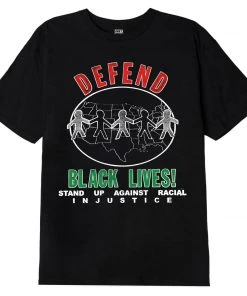 OBEY - Defend Black Lives Men's Tee, Black