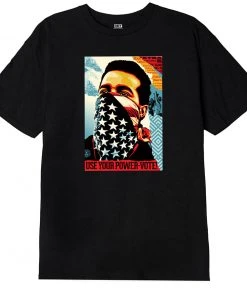 OBEY - American Rage Vote Men's Tee, Black