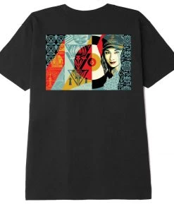 OBEY - Raise The Level Men's Classic Tee, Black Mens