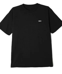 Mens OBEY - C.R.E.A.M. Icons Men's Sustainable Tee, Black