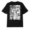 Mens OBEY - C.R.E.A.M. Icons Men's Sustainable Tee, Black