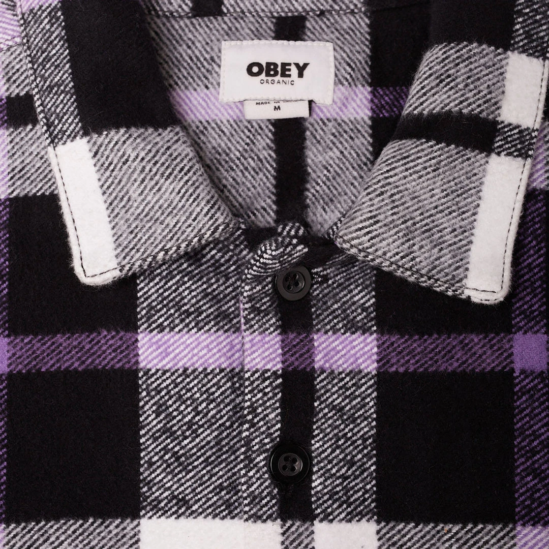 OBEY - Advert Woven Men's Shirt, Black Multi 3 OBEY - Advert Woven Men's Shirt, Black Multi