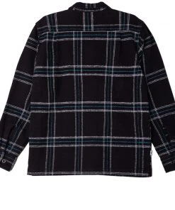 OBEY - Fiasco Woven Men's Shirt, Black Multi