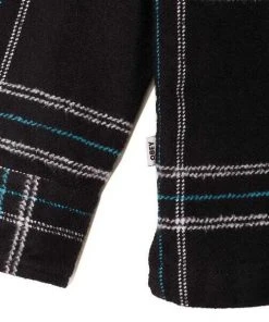 OBEY - Fiasco Woven Men's Shirt, Black Multi