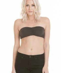 Womens OBEY -Weekend Alibi Women's Bandeau, Licorice