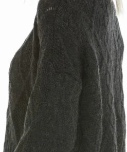 OBEY - Atherton Crewneck Sweater, Heather Black