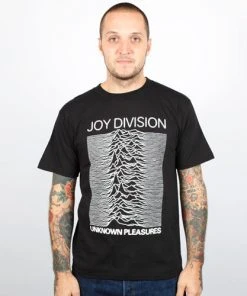 Joy Division - Unknown Pleasures Men's Shirt, Black