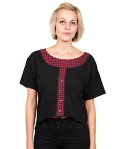HELLZ BELLZ! - Shove It Women's Top, Black Sale