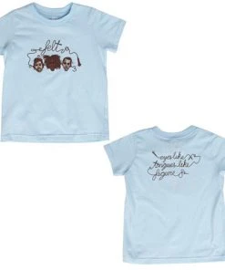 Rhymesayers Felt - Faces Toddler Shirt, Light Blue