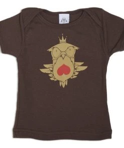 Upper Playground SuperFishal - Jeremy Fish Fowl Mood Kids Infant & Toddler Tee, Brown
