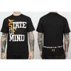 Adapt Clothing Adapt - State Of Mind Men's Shirt, Black Mens
