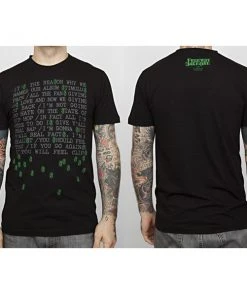 Rhymesayers Freeway & Jake One - Lyrics Men's Shirt, Black
