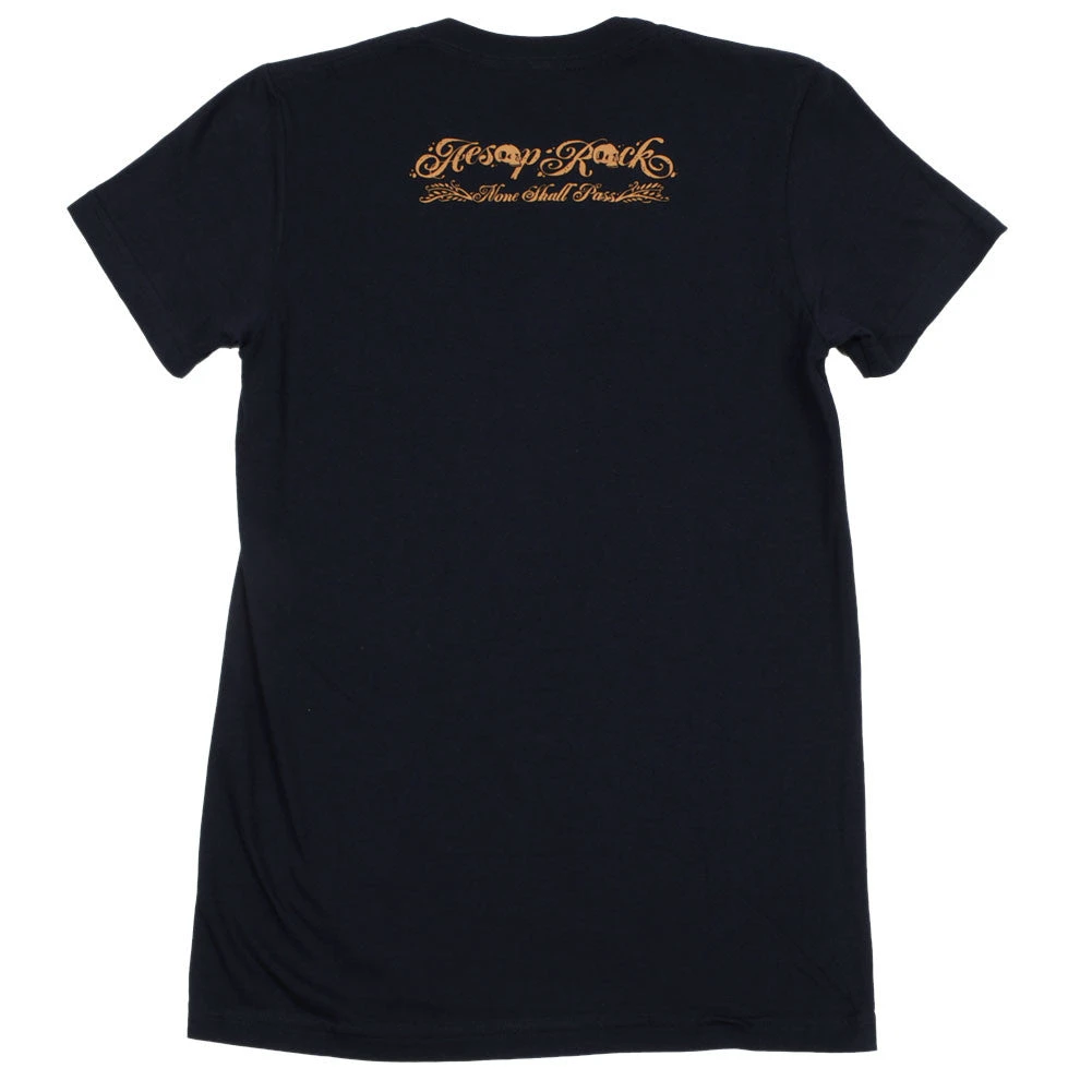 Music Aesop Rock - Pig Women's Shirt, Navy 2 Music Aesop Rock - Pig Women's Shirt, Navy