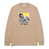 HUF X Miles Davis - At Fillmore L/S Tee, Sand