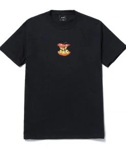 HUF - Bad Apple Men's Tee, Black Mens