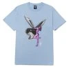 Mens HUF X Playboy - Bunny Balloon Tee, Light Blue