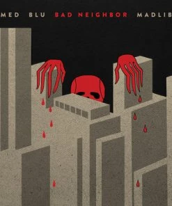 Bang Ya Head MED, Blu, Madlib - Bad Neighbor, 2xLP + Download Card Music