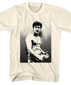 American Classics Bruce Lee - Tonal Bruce Men's Shirt, Natural Mens