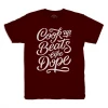 Loud Silence - Cook Up Beats Men's Tee, Burgundy Mens