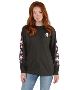 Tokidoki - Destination Tokyo L/S Unisex Tee, Vintage Black