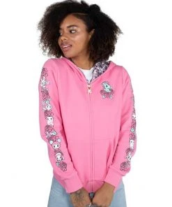 Sale Tokidoki - Floral Quartz Women's Hoodie, Pink
