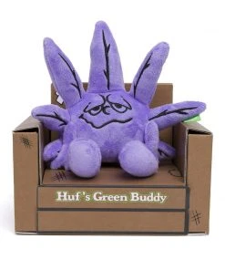 HUF X Green Buddy Plush Doll, Purple