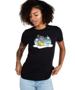 Womens Tokidoki X Gudetama - Gude Under Water Women's Tee, Black