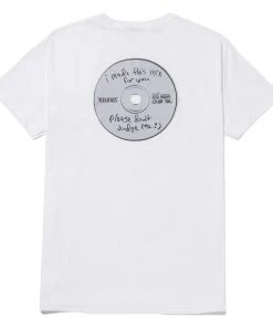 HUF X Pleasures - Head Unit Tee, White Mens