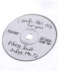 HUF X Pleasures - Head Unit Tee, White Mens