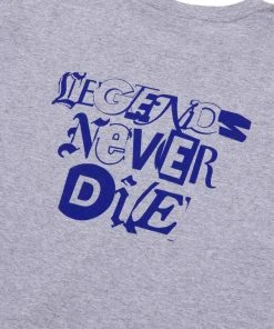 Mens HUF X Harold Hunter Foundation 2021 Men's Tee, Grey Heather