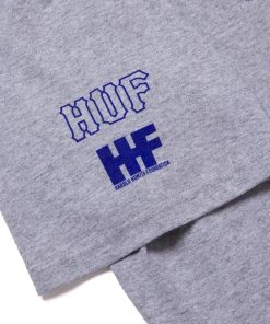 Mens HUF X Harold Hunter Foundation 2021 Men's Tee, Grey Heather
