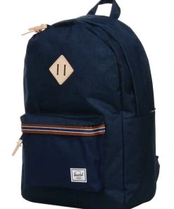 Herschel Supply Co. - Heritage Backpack, Medieval Blue Crosshatch/Medieval Blue
