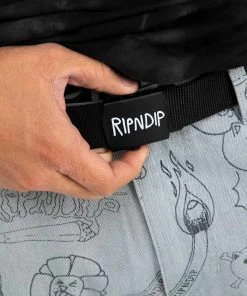 RIPNDIP - Logo Web Belt, Black