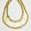 TRIXY STARR - Blaze On Necklace, Gold