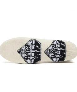 HUF X Miles Davis - In Concert Crew Socks, Cream