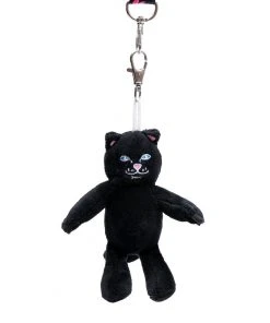 Mens RIPNDIP - Lord Jermal Plush Keychain, Black