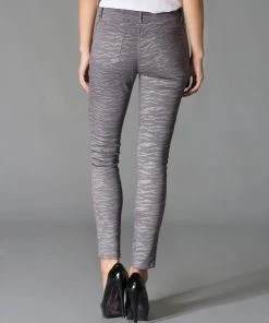 Flying Tomato Sale Spirit Animal Skinny Pants, Glittery Grey